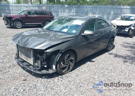 2024 Hyundai Elantra Limited from USA, damaged, VIN KMHLP4DG7RU636911